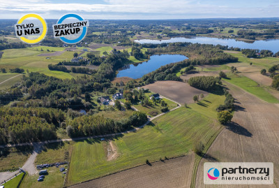 Urokliwa działka w Jeleńskiej Hucie  - powiat wejherowski  -
Pomorskie Zdjęcie nr 7