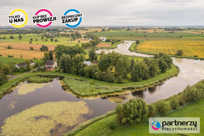 DZIAŁKA Z ZABYTKOWYM DOMEM I LINIĄ BRZEGOWĄ  - powiat Elbląg  -
Warmińsko-Mazurskie Zdjęcie nr 11