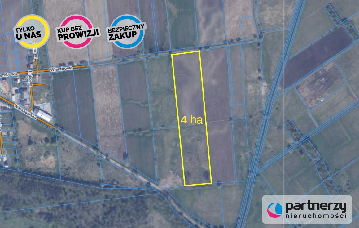 Ziemia rolna Roszkowo obok Pruszcza Gd 4 hekatry - powiat gdański  -
Pomorskie Zdjęcie nr 1