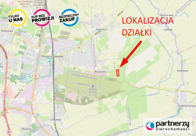 Ziemia rolna Roszkowo obok Pruszcza Gd 4 hekatry - powiat gdański  -
Pomorskie Zdjęcie nr 3
