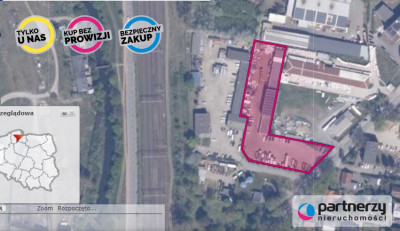 Działka przemysłowa z budynkami i dużym parkingiem - Pruszcz Gdański  -
Pomorskie Zdjęcie nr 13