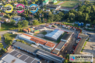 Działka przemysłowa z budynkami i dużym parkingiem - Pruszcz Gdański  -
Pomorskie Zdjęcie nr 2