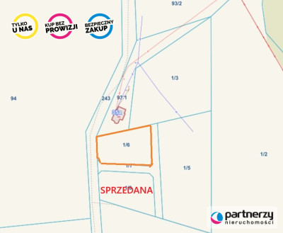 GRZMIĄCA - DZIAŁKA W OKOLICY BYTOWA - powiat bytowski  -
Pomorskie Zdjęcie nr 2