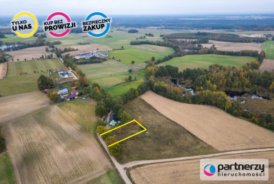 GRZMIĄCA - DZIAŁKA W OKOLICY BYTOWA - powiat bytowski  -
Pomorskie Zdjęcie nr 6