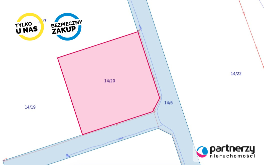 Działka pod zabudowę mieszkaniową - powiat gdański  -
Pomorskie Zdjęcie nr 1
