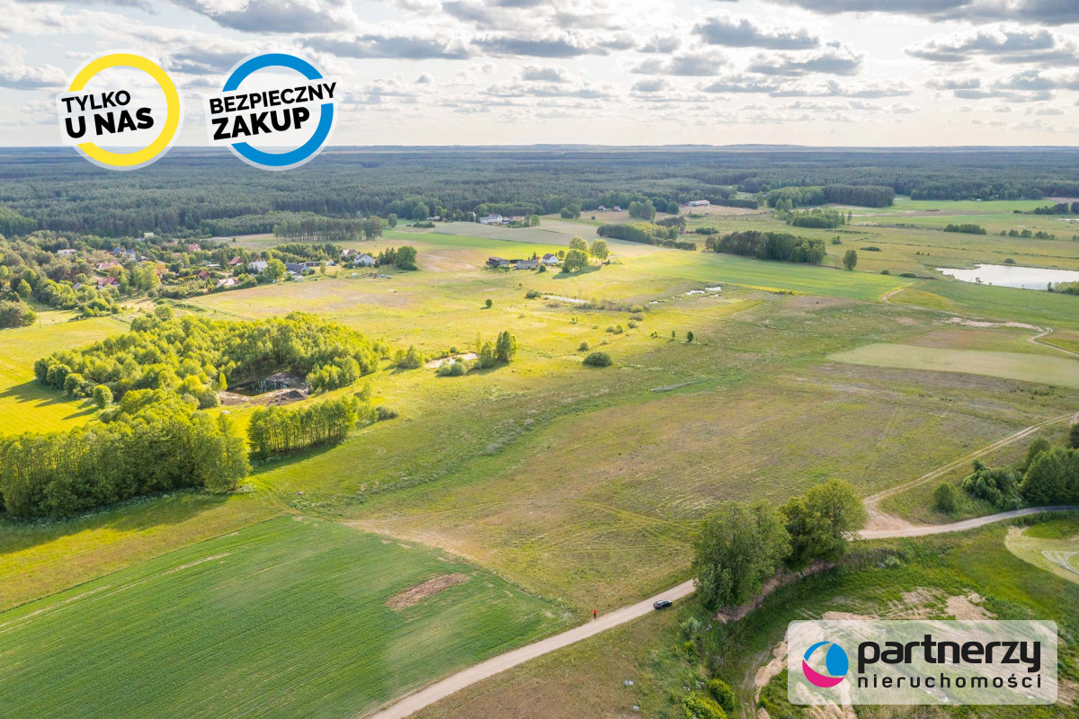 Działki w malowniczych Borach Tucholskich - powiat kościerski  -
Pomorskie Zdjęcie nr 1