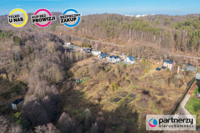 WYJĄTKOWA DZIAŁKA w Gdyni las rzeka spokój - Mały Kack  -
Pomorskie Zdjęcie nr 2