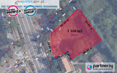 Działka mieszkaniowo - usługowa - powiat gdański  -
Pomorskie Zdjęcie nr 4