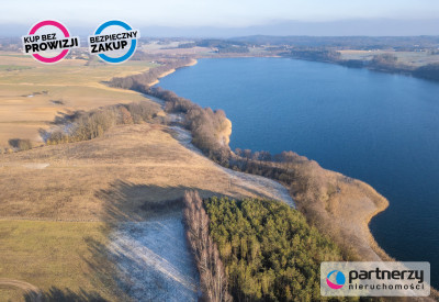Działka z linią brzegową jeziora - powiat kościerski  -
Pomorskie Zdjęcie nr 6