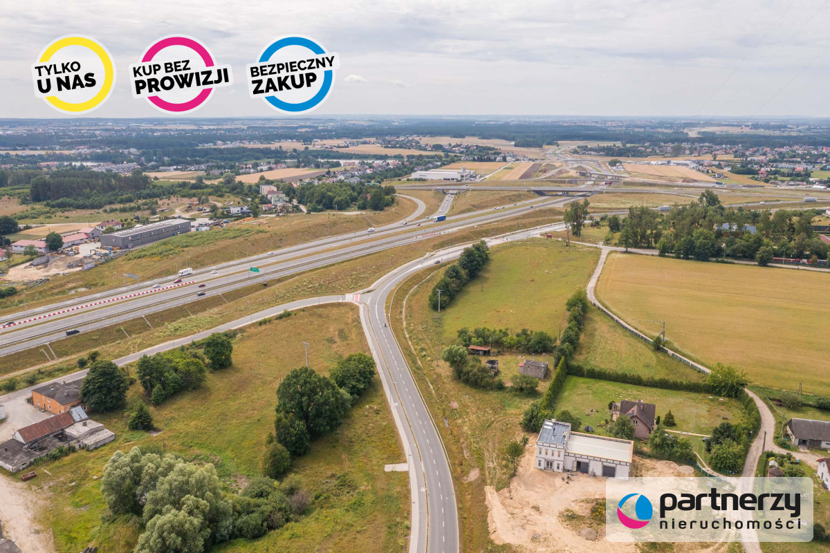 Działka usługowo-produkcyjna tuż przy trasie S6 - Gdynia  -
Pomorskie Zdjęcie nr 1
