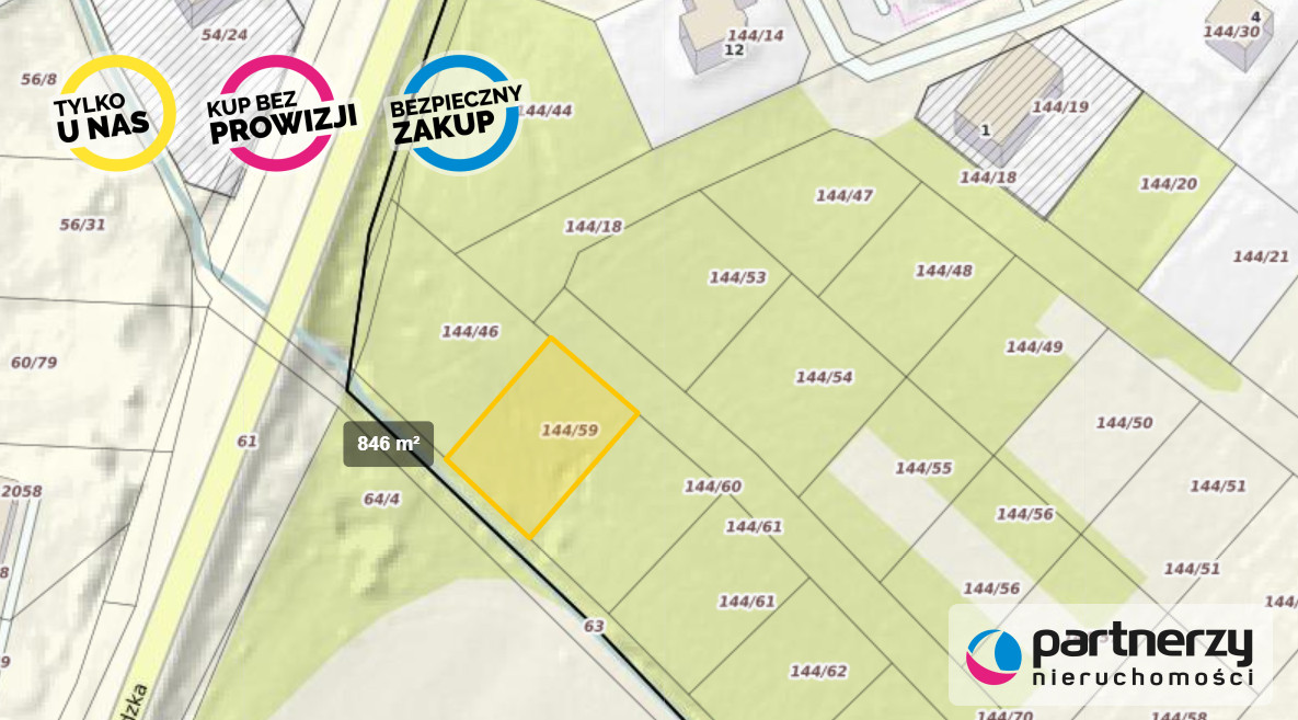 Dla dewelopera  MIESZK - USŁUGOWA  Gd Maćkowy - Gdańsk  -
Pomorskie Zdjęcie nr 1