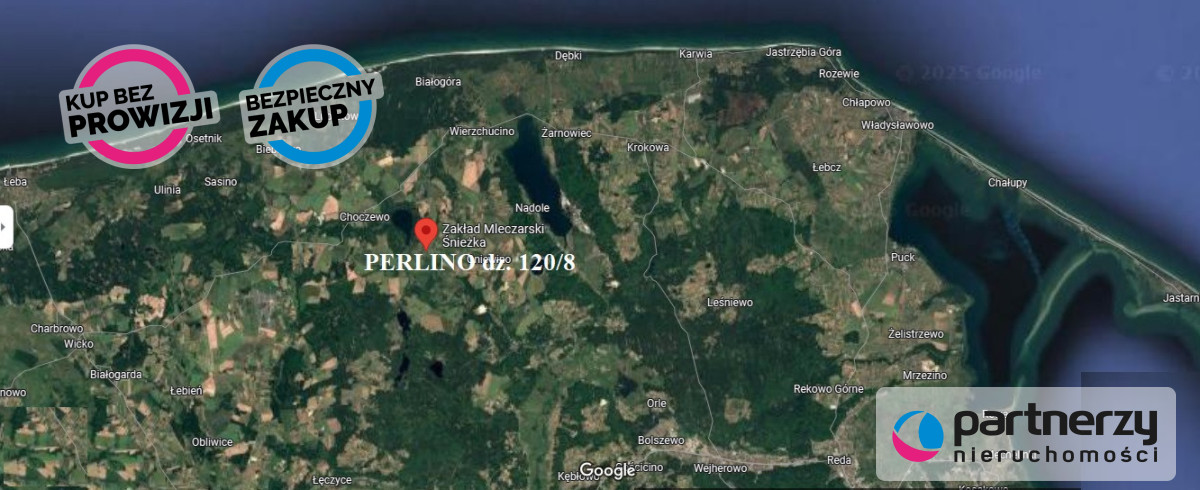 Działka Mieszkaniowo - Usł  UL Alpejska Perlino - powiat wejherowski  -
Pomorskie Zdjęcie nr 1