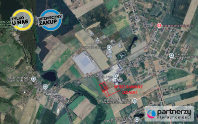 Teren inwestycyjny z bardzo dobrym dojazdem - powiat świecki  - Kujawsko-Pomorskie