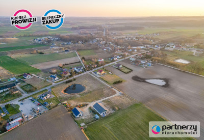 Działka budowlana uzbrojona  1000 m2 k Trąbek - powiat gdański  -
Pomorskie Zdjęcie nr 2