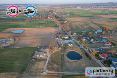 Działka budowlana uzbrojona  1000 m2 k Trąbek - powiat gdański  -
Pomorskie Zdjęcie nr 4