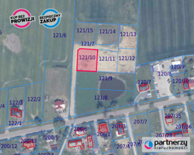 Działka budowlana uzbrojona  1000 m2 k Trąbek - powiat gdański  -
Pomorskie Zdjęcie nr 7