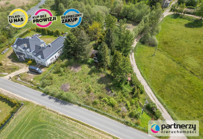 Działka budowlana Warzno 1028m nad jeziorem - powiat wejherowski  -
Pomorskie Zdjęcie nr 9