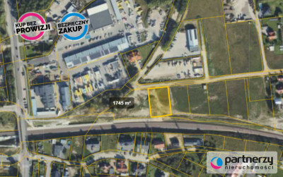 Działka Usługowa 1748m2 Gdańsk Kokoszki - Gdańsk  -
Pomorskie Zdjęcie nr 4