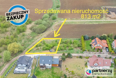 Działka budowlana Mpzp Juszkowo 813 m2 - powiat gdański  -
Pomorskie