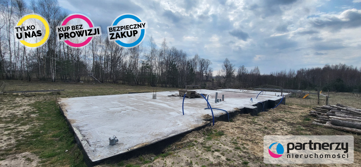Działki z fundamentami pod budynek jednorodzinny - Trzebuń  -
Pomorskie Zdjęcie nr 1