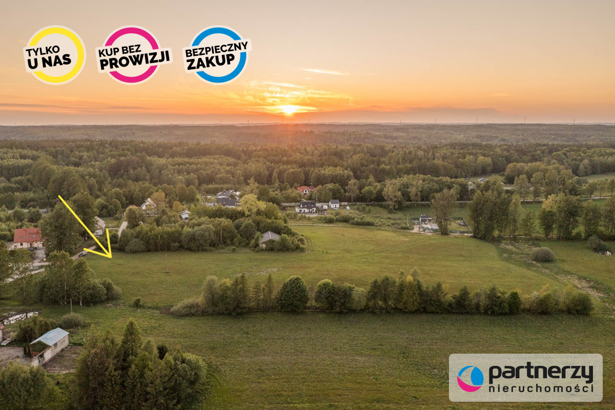 Malownicza działka pod dom w tym bliźniaka - powiat gdański  -
Pomorskie Zdjęcie nr 1