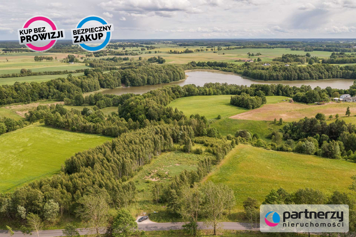 Działka  budowlana na Kaszubach - powiat kościerski  -
Pomorskie Zdjęcie nr 1