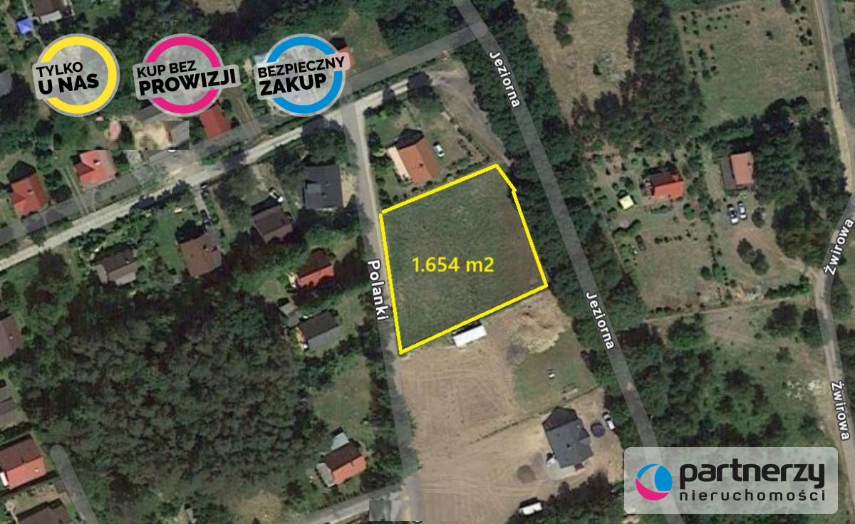 Perlino działka budowlana - powiat wejherowski  -
Pomorskie Zdjęcie nr 1