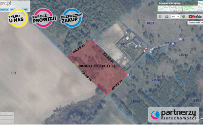 Duża działka w pięknej i spokojnej okolicy  - Szumleś Królewski  -
Pomorskie Zdjęcie nr 2