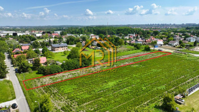 Działka mieszkaniowo-usługowa w dzielnicy Chyszów - Tarnów  - małopolskie