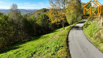 Widokowa działka rolna z panoramą na Dunajec - Melsztyn  -
małopolskie Zdjęcie nr 11