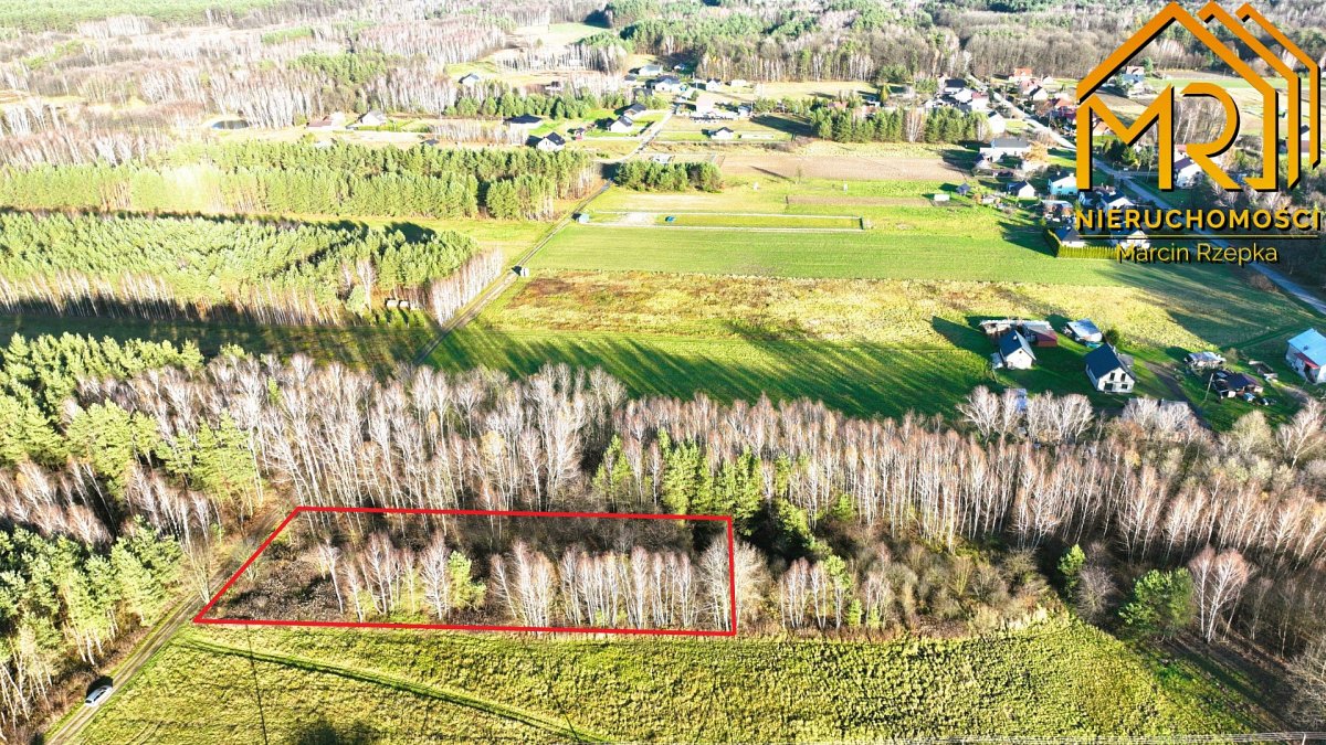 Atrakcyjna działka budowlana w gminie Skrzyszów - Pogórska Wola  -
małopolskie Zdjęcie nr 1