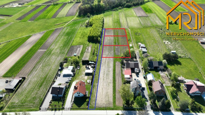 Kompleks trzech działek budowlanych w Łukowej - Łukowa  - małopolskie