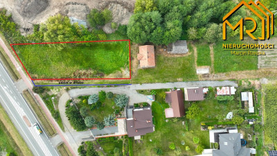 Działka budowlana w pierwszej linii zabudowy  14  - Ładna  - małopolskie