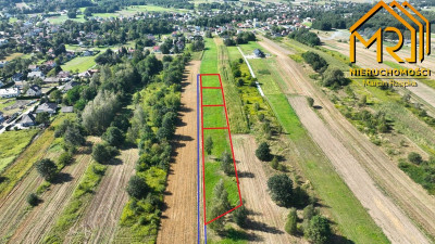 
4 działki budowlane w Skrzyszowie  blisko Tarno - Skrzyszów  - małopolskie