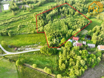 Działka pod zabudowę koło Tarnowa 1.22 ha Pogórska Wola - małopolskie