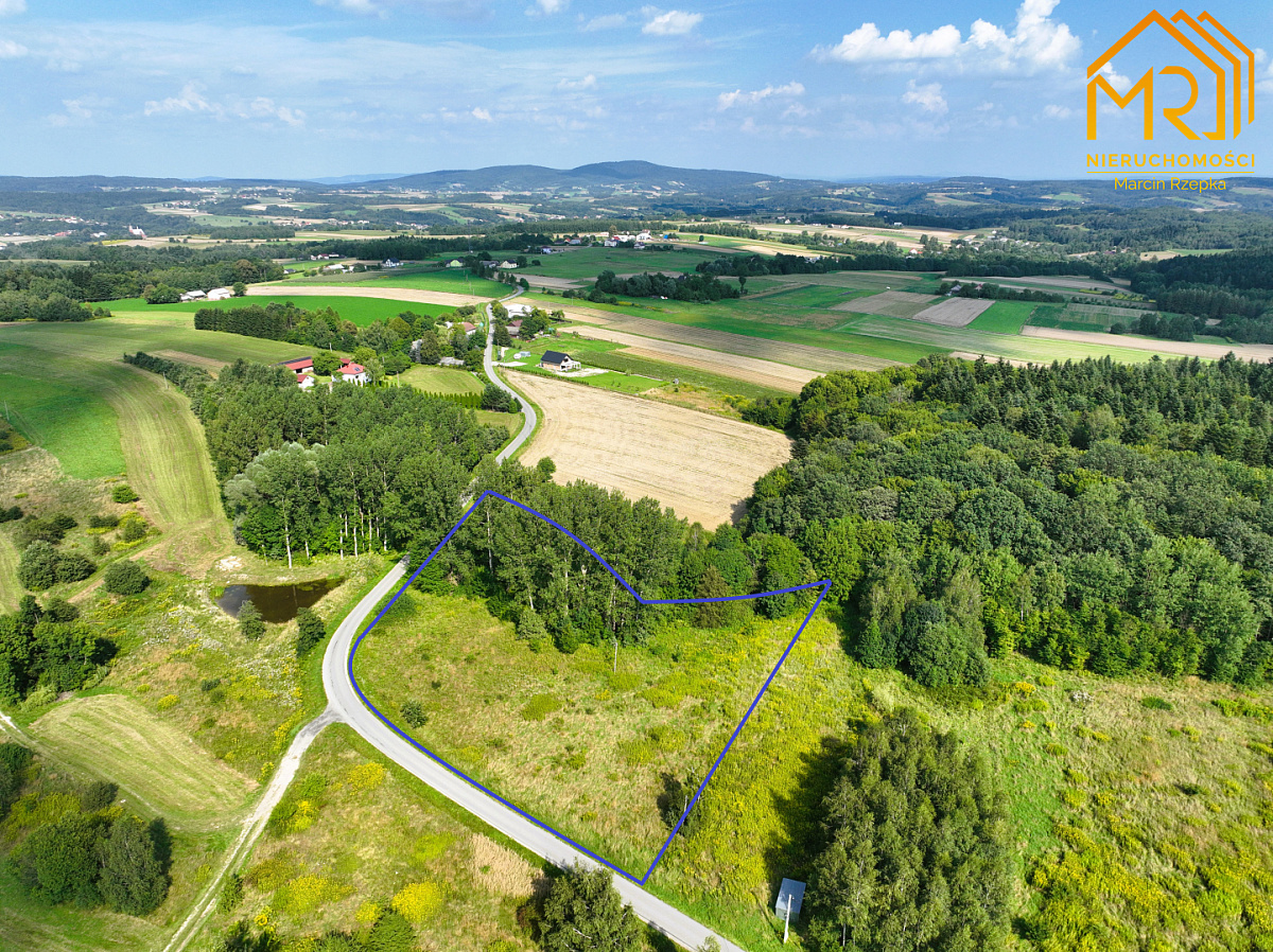 Działka pod budowę powiat tarnowski - Szerzyny  -
małopolskie Zdjęcie nr 1