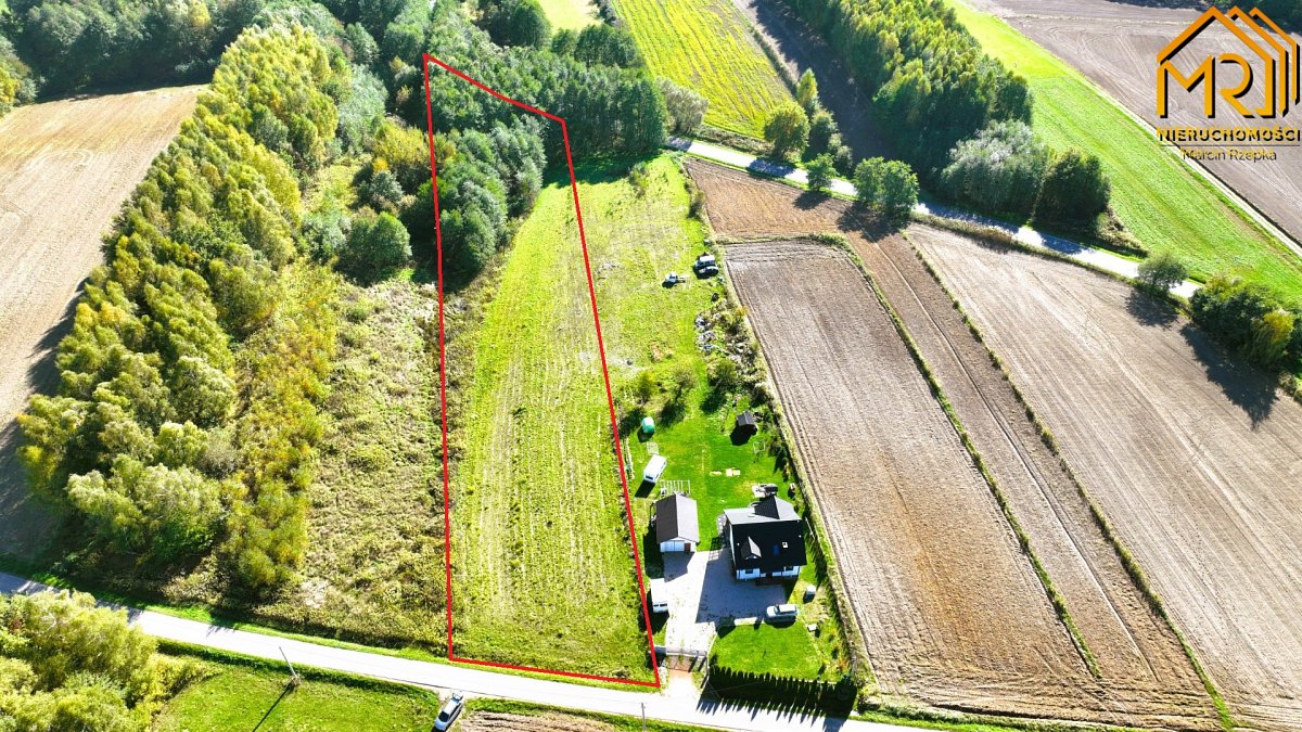 Działka budowlano-rolna na pograniczu Podkarpacia  - Łęki Górne  -
podkarpackie Zdjęcie nr 1