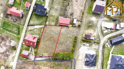 Działka budowlana 009 ha w gminie Skrzyszów - Ładna  -
małopolskie