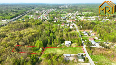Działka pod zabudowę jednorodzinną bliźniaczą lub - Jodłówka-Wałki  -
małopolskie
