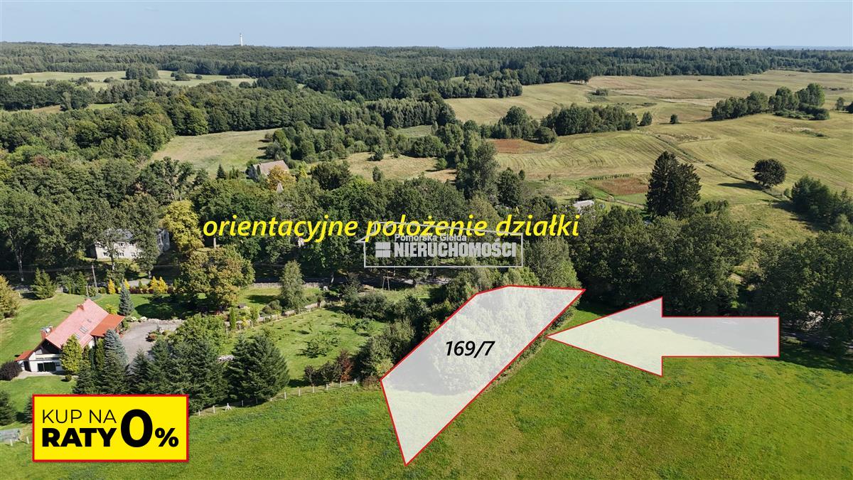CHMIELNO - działka budowlana na raty - Chmielno   -
Zachodniopomorskie Zdjęcie nr 1