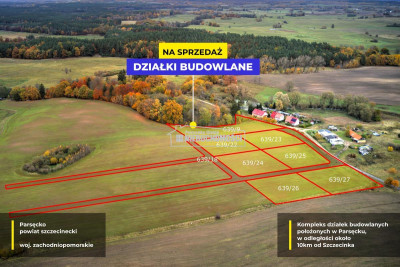 Działki budowlane na kolonii Parsęcko - Parsęcko   -
Zachodniopomorskie