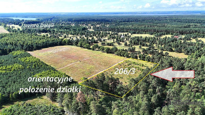 Okolica jeziora Dołgie i kompleksów leśnych - Dołgie   -
Zachodniopomorskie Zdjęcie nr 6