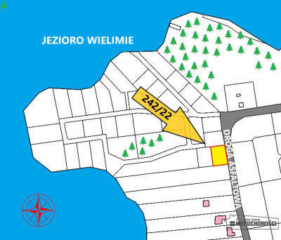 Działka budowlana w pobliżu jeziora Wielimie - Szczecinek   -
Zachodniopomorskie Zdjęcie nr 4