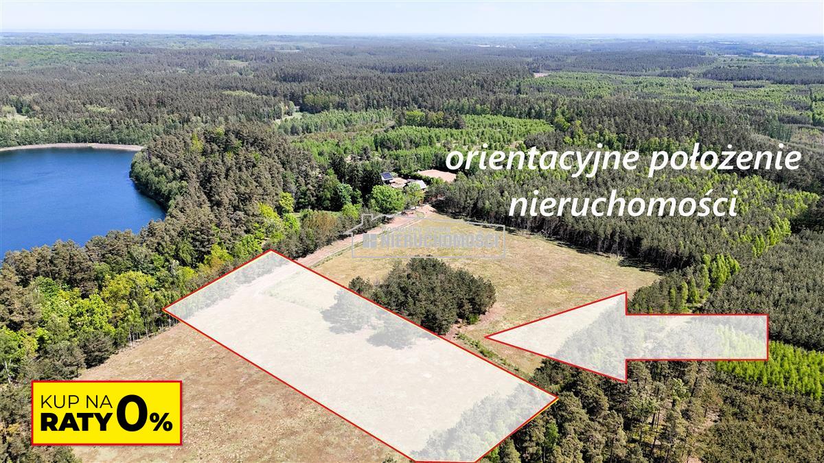 Okole - Grunt siedliskowy w otoczeniu lasu ok 100 - Okole   -
Zachodniopomorskie Zdjęcie nr 1