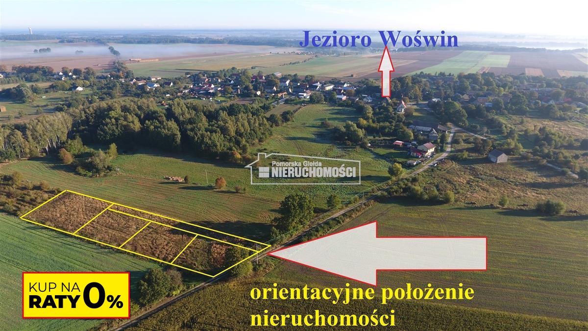70 km od Szczecina działka budow - 2 km od Jezior - Tucze   -
Zachodniopomorskie Zdjęcie nr 1