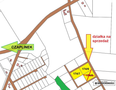 1 km od jeziora Pile - możliwość zabudowy zagrodow - Silnowo   -
Zachodniopomorskie Zdjęcie nr 3