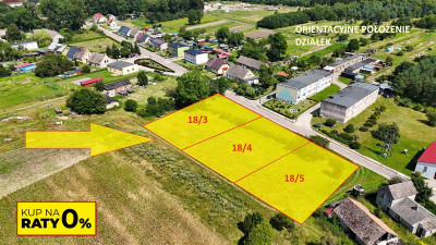 Ząbrowo - działka budowlana blisko Świdwina - na r - Ząbrowo  - Zachodniopomorskie