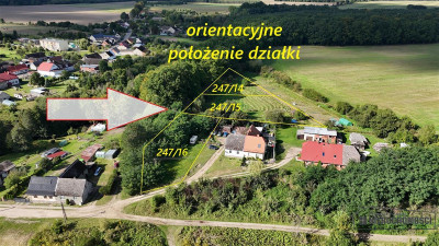 Ostrowąsy - działka budowlana - na raty - Ostrowąsy  -
Zachodniopomorskie Zdjęcie nr 2