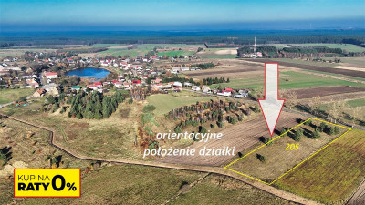 działka budowlana - Świerczyna - na raty - Świerczyna  - Zachodniopomorskie