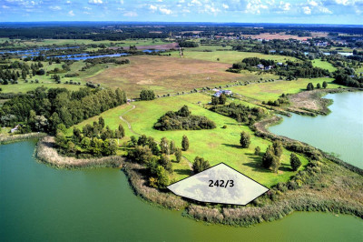 UNIKAT Działka z dostępem do jeziora Wielimie - Szczecinek  - Zachodniopomorskie